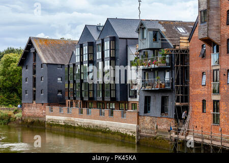 Riverside Housing, Lewes, East Sussex, UK Stock Photo
