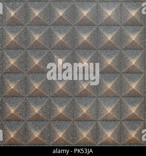 Sound absorbing sponge isolation in music studio Stock Photo