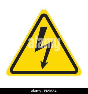 High Voltage sign Stock Vector