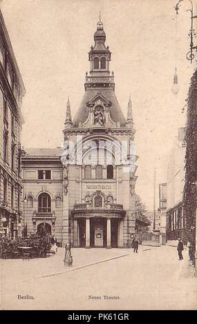 Berlin theater am schiffbauerdamm berliner ensemble. Stock Photo