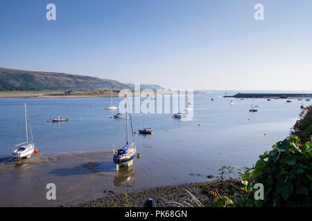 Mawddach Estuary Barmouth Gwynedd Wales Stock Photo