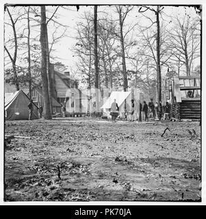 Bermuda Hundred, Virginia. Gen. Benjamin Butler's headquarters Stock Photo