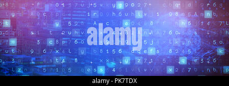 Composite image of cloud and malware detected on binary background Stock Photo