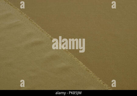 Silk fabric, crepe-de-chine, beige Stock Photo