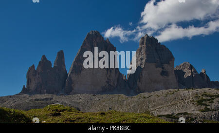 Mountains in the alp in the summer Stock Photo