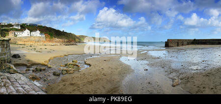 Low Tide, Gorran Haven, Cornwall Stock Photo