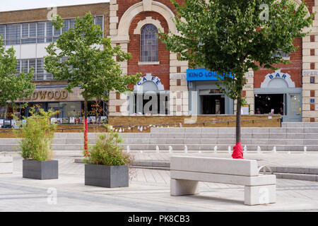 Market Place, Kettering, Northamptonshire, England, UK Stock Photo