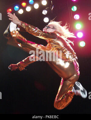 David Lee Roth Performs During A Van Halen Concert At Madison Square 