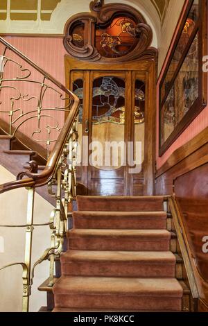 Maison Atelier Horta (Horta Museum), 23-25 Rue Americaine, Brussels ...