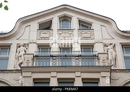 Haus Hillbrich, Mauerstrasse 76,  Berlin, Germany, (1908), 2018. Artist: Alan John Ainsworth. Stock Photo