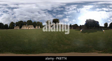 360 degree panoramic view of Hailes Abbey