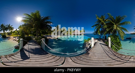 360 degree panoramic view of Lotus Swiming Pool