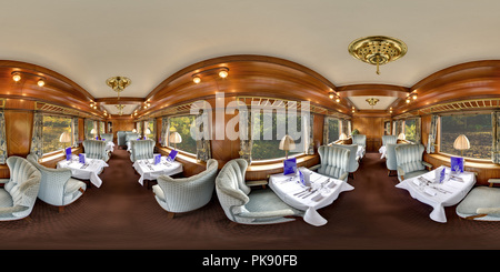 360° view of Rheingold Express 1928 - Alamy