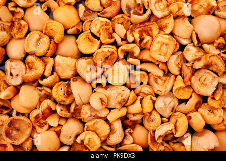 dried apples texture Stock Photo
