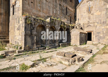 Armenia, Tatev monastery near Goris city Stock Photo