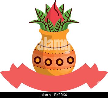 Ugadi indian emblem Stock Vector Image & Art - Alamy