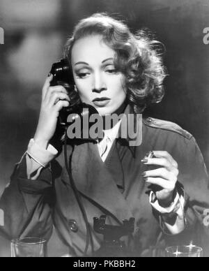 A Foreign Affair Year : 1948 USA Director : Billy Wilder Marlene Dietrich Stock Photo