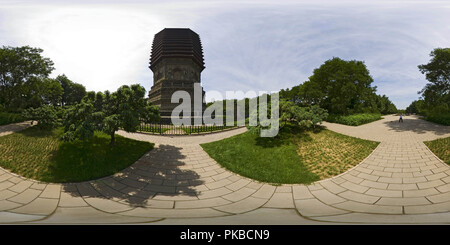 360 degree panoramic view of Exquisite park - Yongan long life tower
