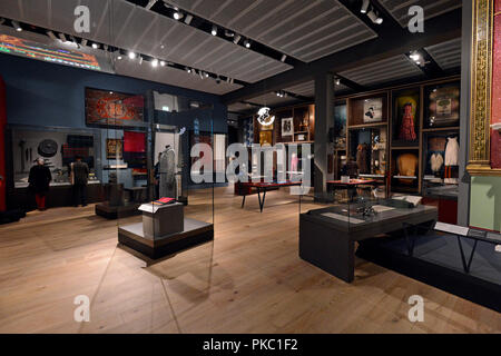 Dundee, Scotland, United Kingdom, 12, September, 2018. The Scottish Design Galleries in the new V & A Dundee museum, as the interior is revealed for the first time at a press preview event ahead of the grand opening on Saturday, September 15, 2018. © Ken Jack / Alamy Live News Stock Photo