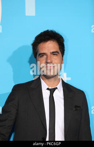 Madrid, Spain. September 11, 2018 - Madrid, Spain - Ernesto Sevilla, Spanish actor. The Upfront of Movistar + has been inaugurated with a blue carpet through which the main protagonists of the contents of the platform have passed. Faces of sport, fiction and entertainment have come together in the event that opens the new season of Movistar+ Credit: Jesús Hellin/Alamy Live News Stock Photo