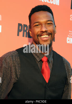 Hollywood, California, USA. 12th Sept 2018. Actor/stuntman Brian A. Prince attends 20th Century Fox's 'The Predator' Special Screening Event on September 12, 2018 at The Egyptian Theatre in Hollywood, California. Photo by Barry King/Alamy Live News Stock Photo