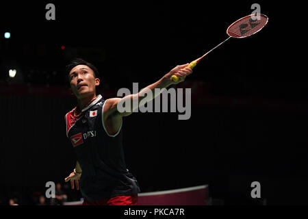 Musashino Mori General Sports Plaza, Tokyo, Japan. 12th Sep, 2018