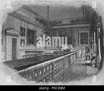 'Queen Anne's Room', 1886. Artist: Unknown. Stock Photo