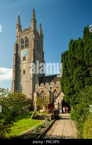 Summer afternoon at Tenterden church in Kent, England. Stock Photo