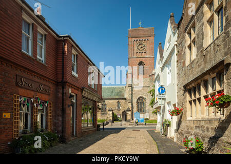 Summer afternoon in Petworth, West Sussex, England. Stock Photo