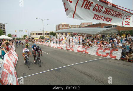 Rashaan Bahati delivered his first-year Rock Racing team its biggest win yet on Saturday afternoon 06-02-07 in Arlington, Virginia, blazing to the hea Stock Photo