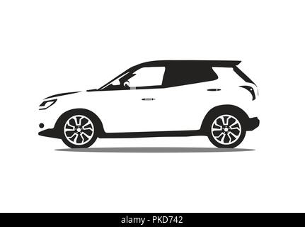 Automotive car logo vector design,creative concept with sports car silhouette,  Logo for auto service and repair. Car logo, Isolated auto theme logo Stock Vector