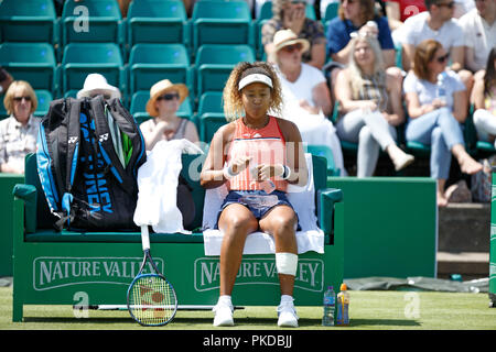 Naomi Osaka, Japanese tennis player. Stock Photo