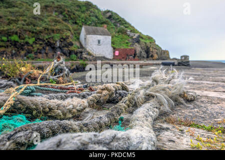 Porthgain, Pembrokeshire, Wales, UK, Europe Stock Photo