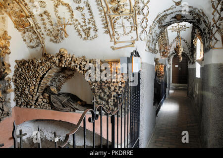 Italy, Lazio, Rome, Quirinal Hill, church of Santa Maria della Concezione, macabre shrine. Stock Photo