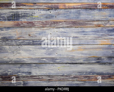 HyperFocal technique on blue and purple wood Stock Photo