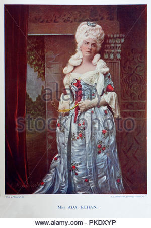 Ada Rehan (1857 – 1916) American actress and comedian Stock Photo - Alamy