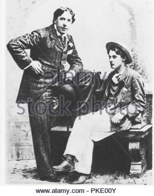 Oscar Wilde and Lord Alfred Douglas, 1894 Stock Photo: 74632429 - Alamy