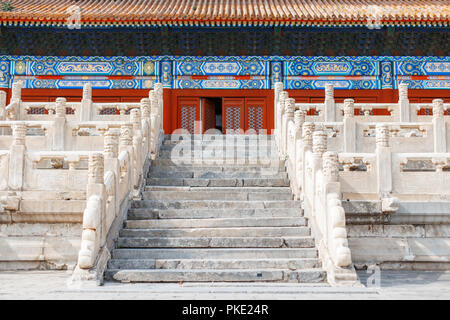 Forbidden City. Stairway to the palace Stock Photo