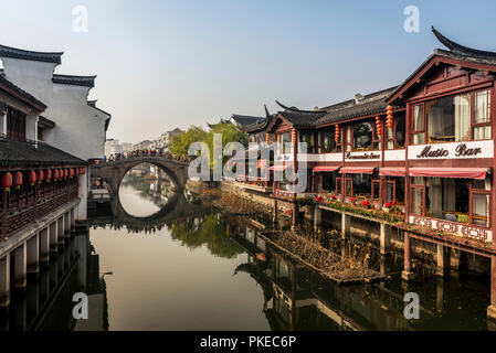 Qibao Old Town, Minhang District; Shanghai, China Stock Photo