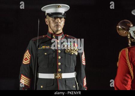 sachin and babi light blue dress Marines Are Breaking Out Their Most 'Majestic' Dress Uniform Accessory