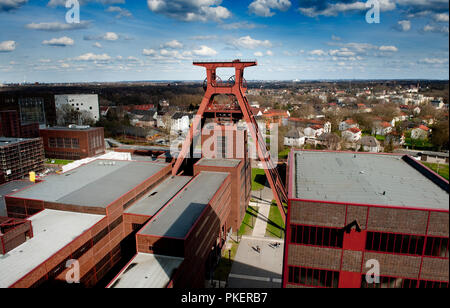 The Zollverein Coal Mine Industrial Complex in Essen (Germany, 02/04/2010) Stock Photo