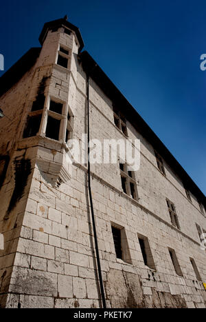 the historic castle in Annecy, capital of the Haute-Savoie department (France, 22/06/2010) Stock Photo