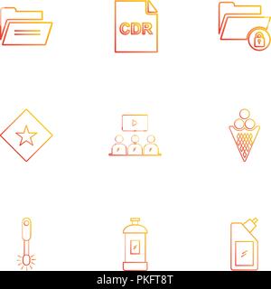 folder , bottle , files , file type , file , windows , os , documents,  hardware , ai , pds , compressesd, zip , message , labour , constructions , ic Stock Vector