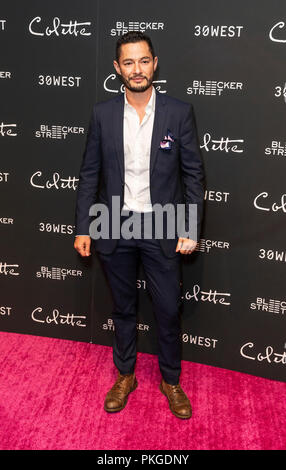 New York, USA - September 13, 2018: Jake Graf attends the New York screening of movie Colette at Museum of Modern Art Credit: lev radin/Alamy Live News Stock Photo