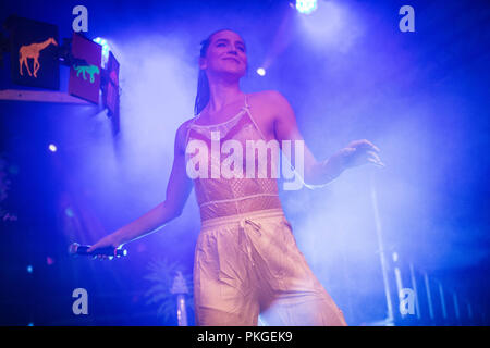 Segrate Milan Italy 13 September 2018 Sofi Tukker  live at Circolo Magnolia © Roberto Finizio / Alamy Credit: Roberto Finizio/Alamy Live News Stock Photo