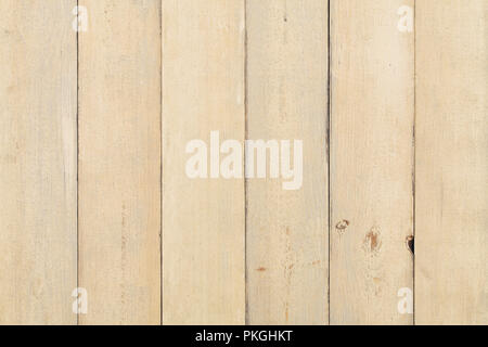 Light wooden table background. Close up of rustic light wood table Stock Photo