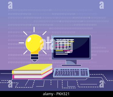 Programming codes computer symbol Stock Vector Image & Art - Alamy