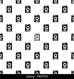 Canister icon, simple style Stock Vector