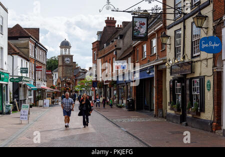 High Street in Chesham, Buckinghamshire, England, United Kingdom, UK Stock Photo