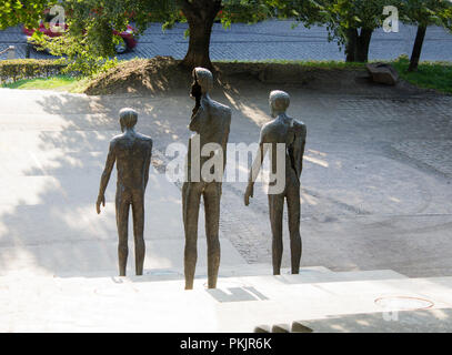 Victims of Communism Memorial Foundation in Prague. Stock Photo